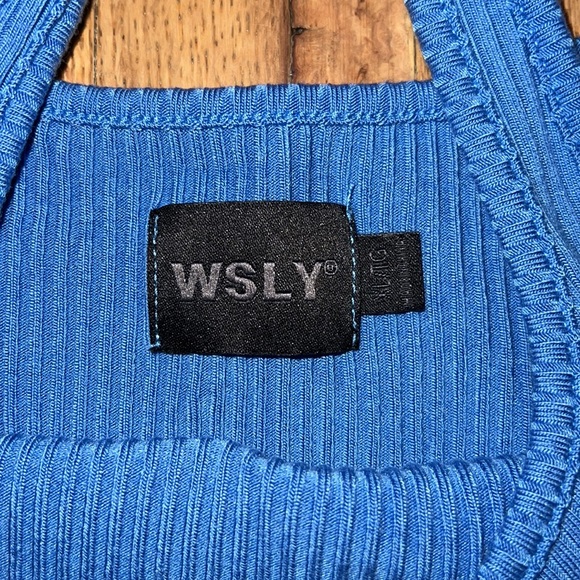 WESLEY Essex Ribbed Square Neck Tank Size XL - Picture 8 of 10